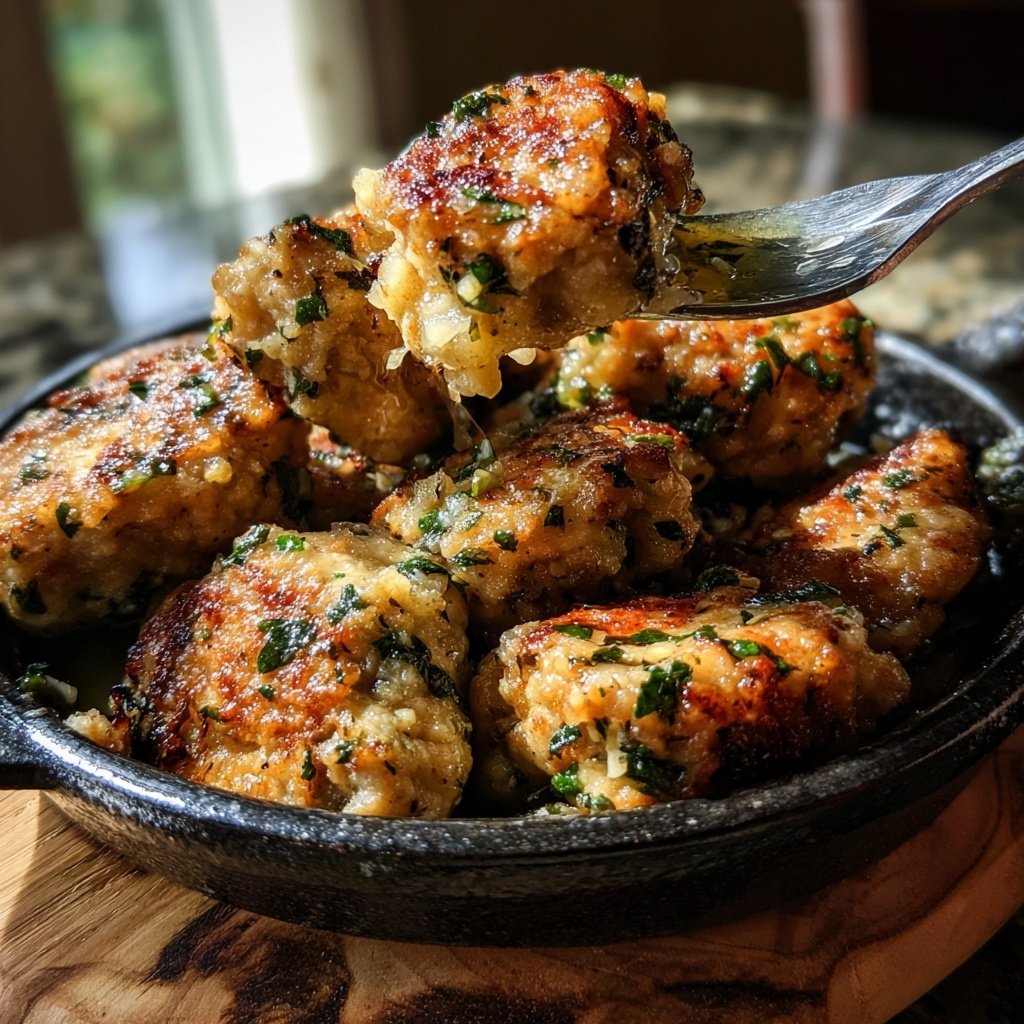 Garlic Butter Chicken Bites
