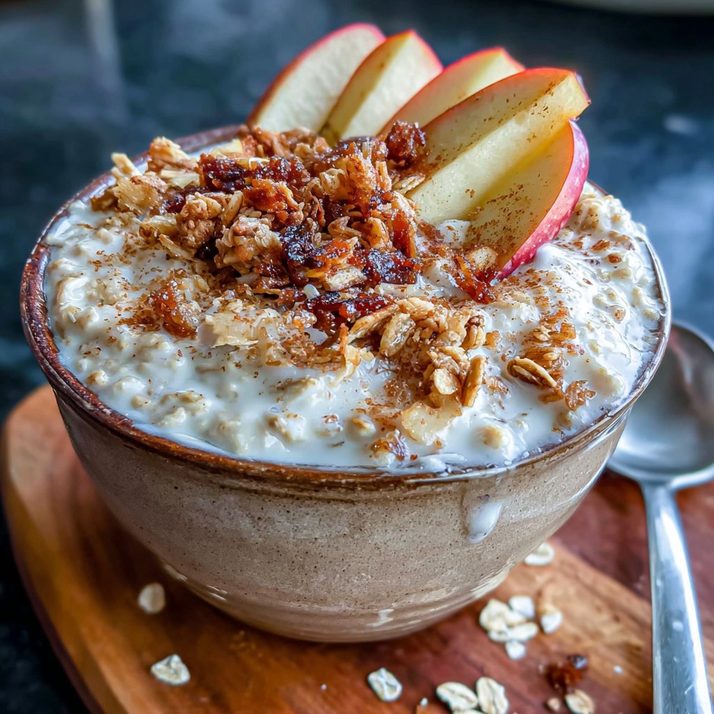 Apple Pie Protein Oats