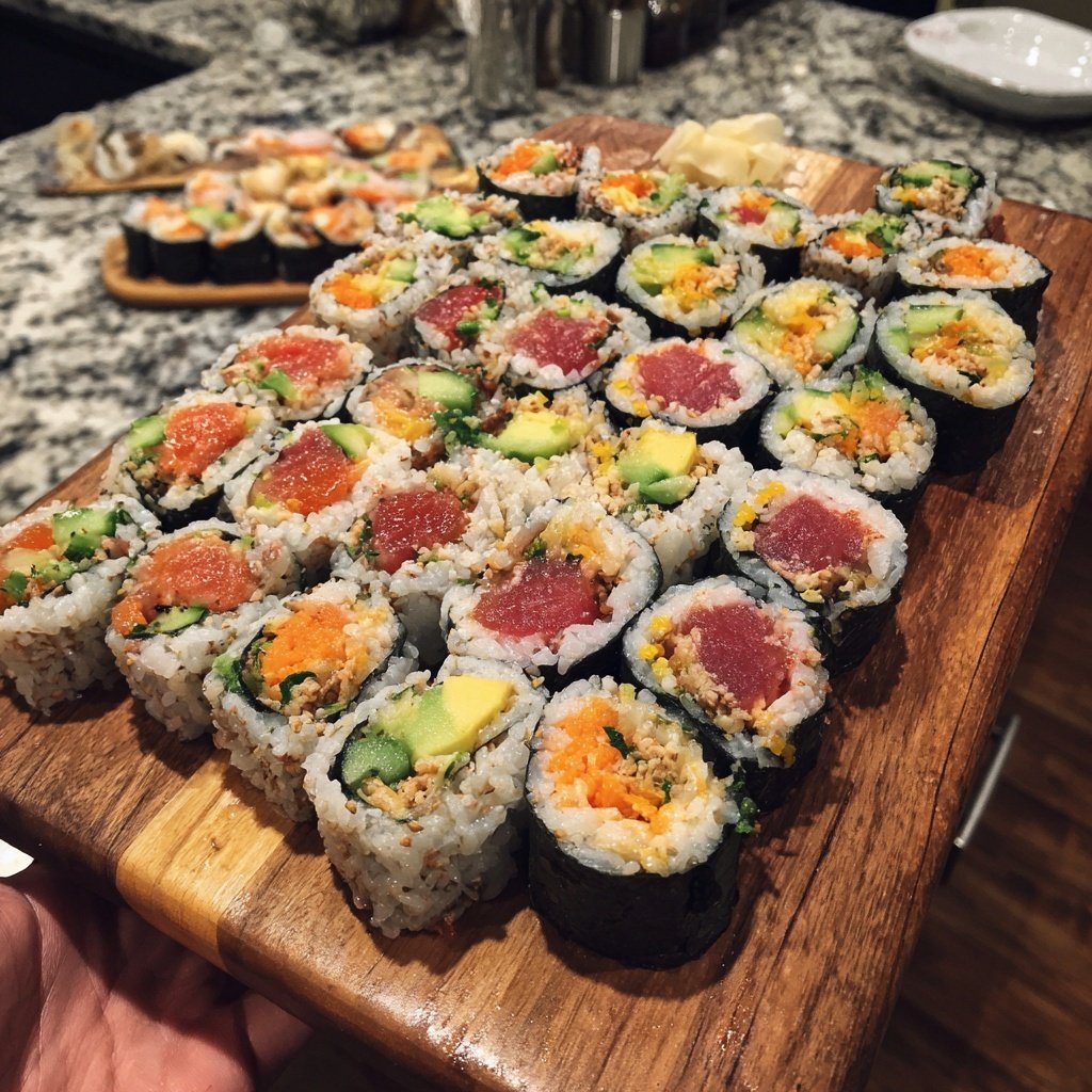 Global Japanese Sushi Rolls