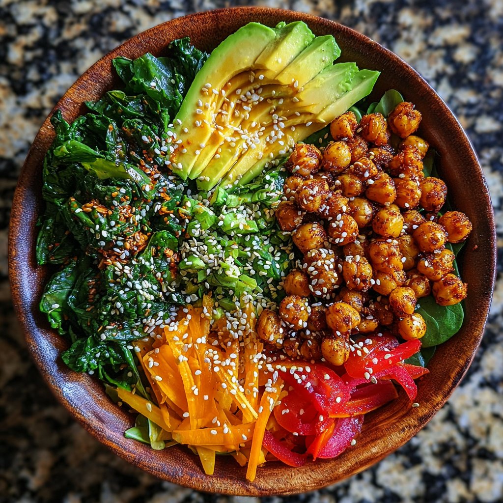 Spiced Chickpea Buddha Bowl