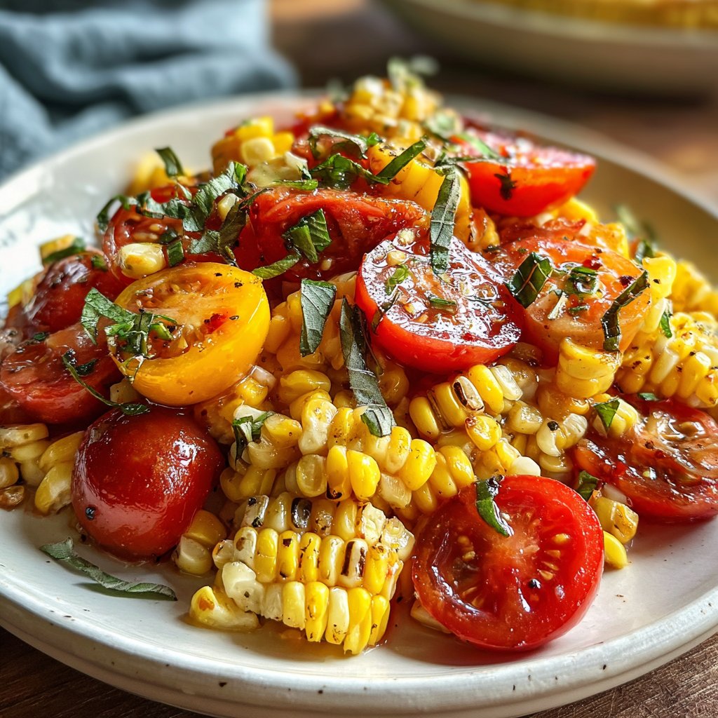 Sweet Corn and Tomato Salad