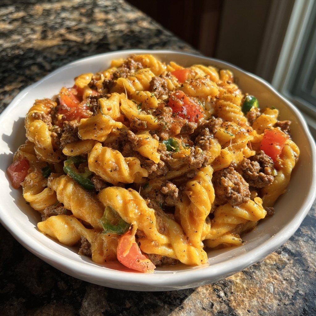 Savory Taco Pasta Medley