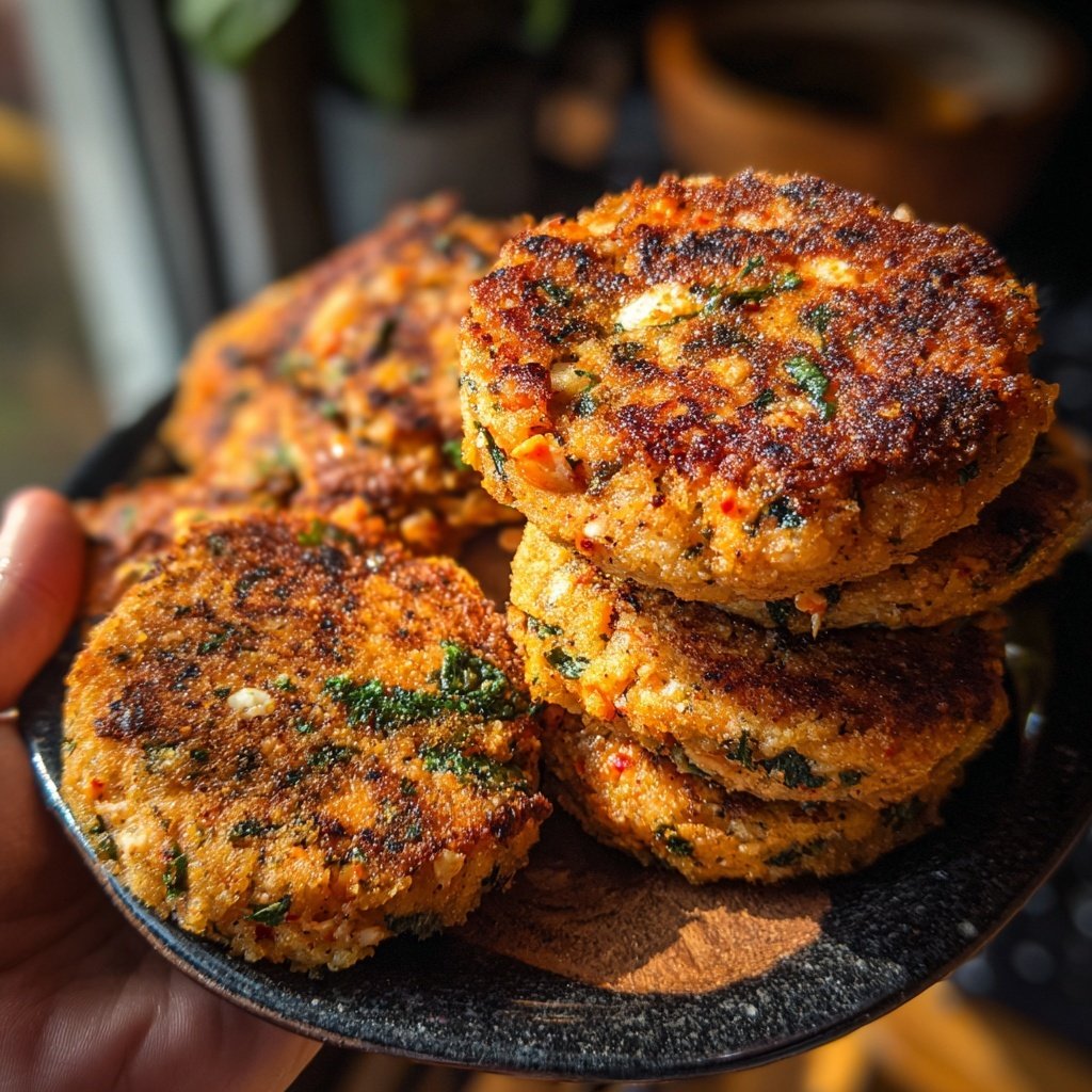 Crispy Salmon Burgers with Sriracha