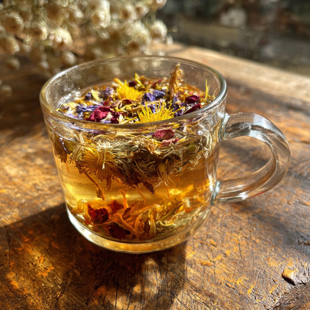 Dandelion and Berry Tea